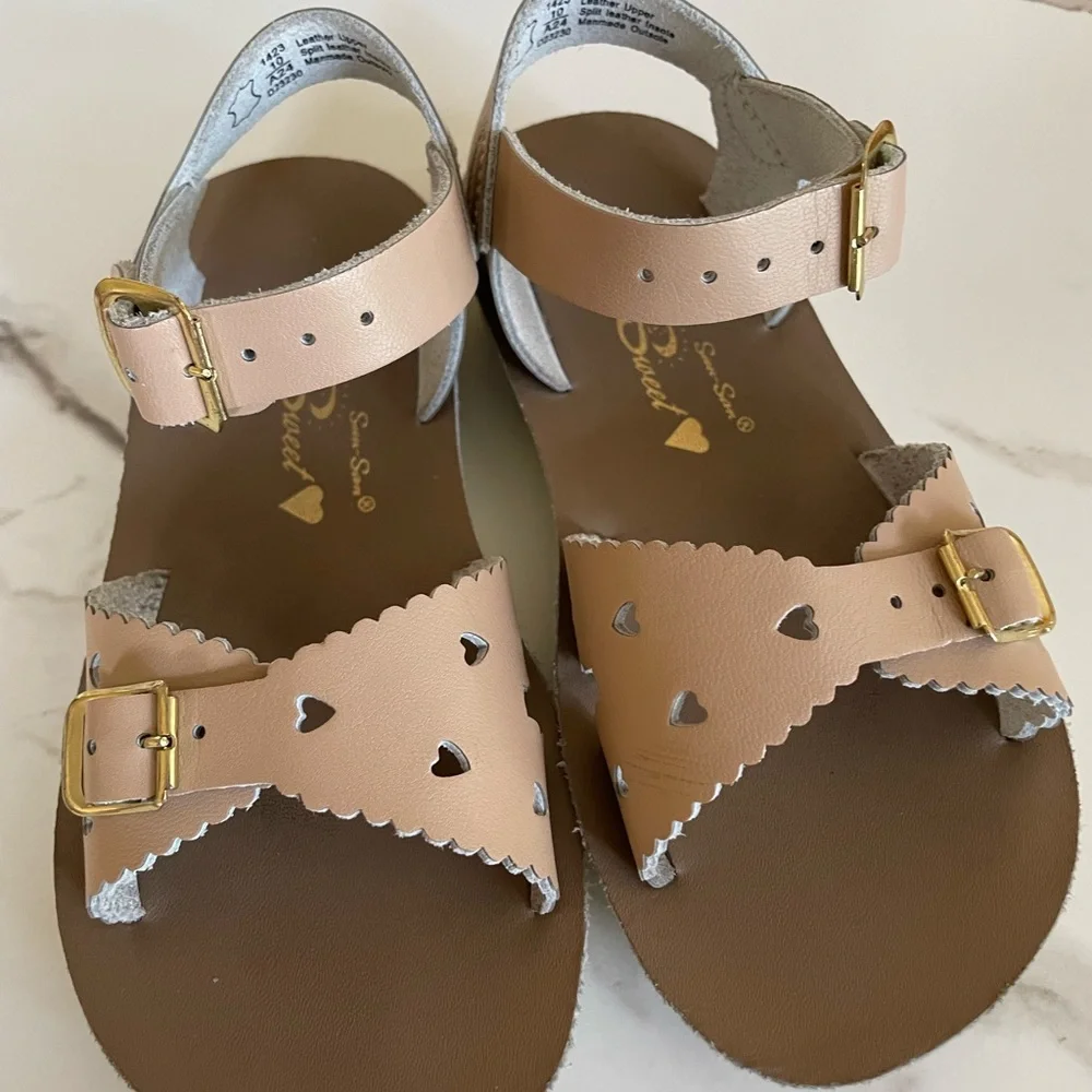 Salt Water Sandals by Hoy scuff resistant